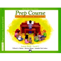 Alfred's Basic Piano Prep Course Lesson Book Level C