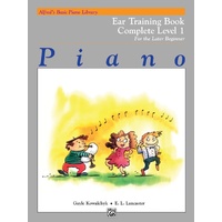 Alfred's Basic Piano Library Ear Training Complete Level 1