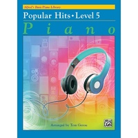 Alfred's Basic Piano Library Popular Hits Level 5