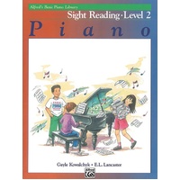 Alfred's Basic Piano Library Sight Reading Level 2