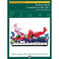 Alfred's Basic Piano Library Technic Complete 2&3