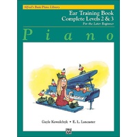 Alfred's Basic Piano Library Ear Training Complete 2 & 3