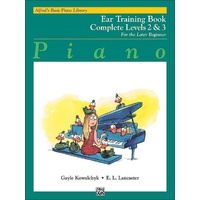 Alfred's Basic Piano Library Ear Training Complete 2 & 3