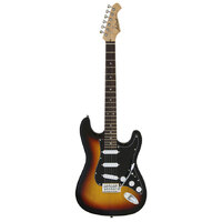 Aria STG-003SPL Series Electric Guitar in 3 Tone Sunburst