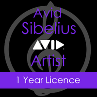 Avid Sibelius Artist - 1 Year Licence