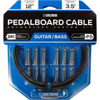 Boss Premium Solderless Pedalboard Cable Kit 12-pce