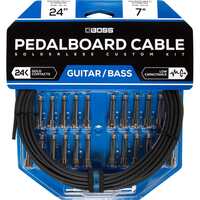 Boss Premium Solderless Pedalboard Cable Kit 24-pce