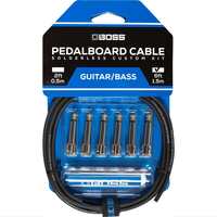 Boss Premium Solderless Pedalboard Cable Kit 6-pce