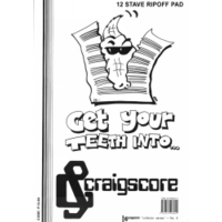 Craigscore Manuscript Book 12 Stave