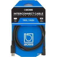 Boss BMIDI-5-35 3.5mm TRS - MIDI Cable 5ft