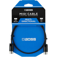 Boss BMIDI-PB3 MIDI Cable - 3 ft