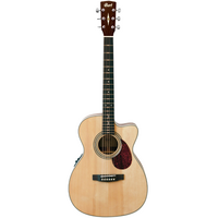 Cort L-500E Open Pore OM Acoustic Electric Guitar with Padded Bag