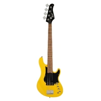 Cort GB Short Scale Bass Yellow Crush
