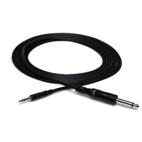Hosa Mono Interconnect 1/4 in TS to 3.5 mm TRS CMP110