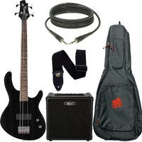 Cort Action Bass Pack - 3/4 Size - Black