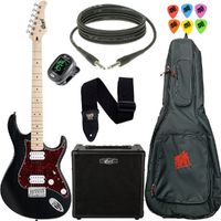 Cort G100HH Electric Guitar Pack Black
