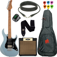 Cort G250SE Electric Guitar Pack Ocean Blue Grey