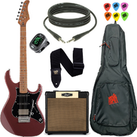 Cort G250SE Electric Guitar Pack Vivid Burgundy