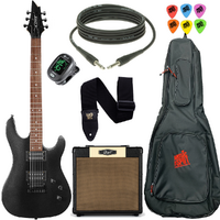 Cort KX100 Electric Guitar Pack Black Metallic