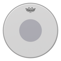 Remo 14" Controlled Sound Coated Black Dot - CS-0114-10