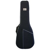 DCM Premium Black Polyfoam Lightweight Dreadnought Guitar Case