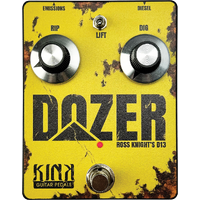Kink Dozer Fuzz pedal collaboration with Cosmic Psychos