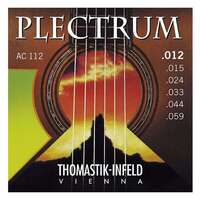 Thomastik AC112 Plectrum Bronze Acoustic Guitar Strings 12/59