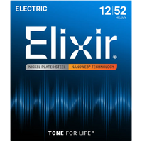 Elixir Electric Nickel Plated Steel Nanoweb 12-52