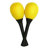 Mano Percussion Egg Maracas on Handle 45g Yellow