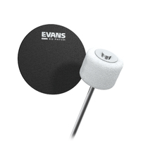Evans EQ Single Pedal Patch, Black Nylon EQPB1