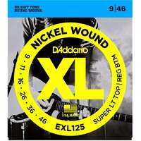 D'Addario XL Electric Nickel Wound 9-46 - EXL125