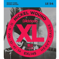 D'Addario XL Electric Nickel Wound 12-54 - EXL145