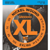 D'Addario XL Bass Nickel Wound 50-105 - EXL160