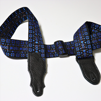 Franklin Woven Nylon Folk Strap Blue