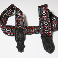 Franklin Woven Nylon Folk Strap Red