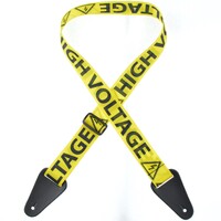 Colonial Leather Guitar Strap High Voltage