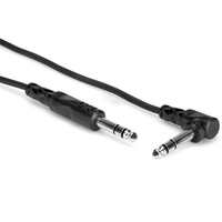 Hosa Balanced Interconnect 1/4" TRS to RA 1/4" TRS 10ft CSS110R