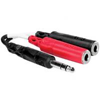 Hosa Y Cable St 1/4" M to 2 x Mono 1/4" F YPP117