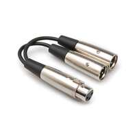 Hosa Y Cable XLR F to Dual XLR M YXM-121