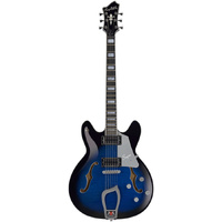 Hagstrom Super Viking Guitar in Dark Baltic Sea