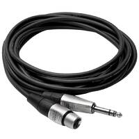 Hosa Pro Balanced Interconnect 1/4" TRS - XLR3F 5ft HXS005