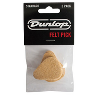 Dunlop Pick Pack Ukulele Bevelled Felt 3.2mm