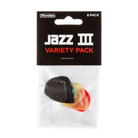 Dunlop Jazz III Variety Pack Guitar Picks PVP103