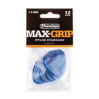 Dunlop Pick Pack Max Grip Standard 1.5mm 12 Pack