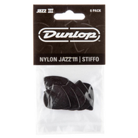 Dunlop Pick Pack Jazz III Nylon Stiffo