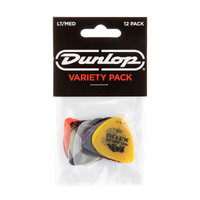 Dunlop Pick Pack Variety 12 Pack Light/Medium
