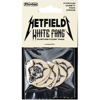 Dunlop Pick Pack Hetfield White Fang Custom Flow Variety Pack