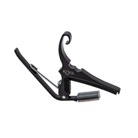 Kyser Acoustic Guitar Capo Black Chrome