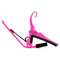 Kyser Acoustic Guitar Capo Neon Pink