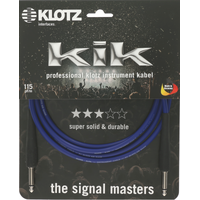 Klotz KIK Instrument Cable 3M Blue